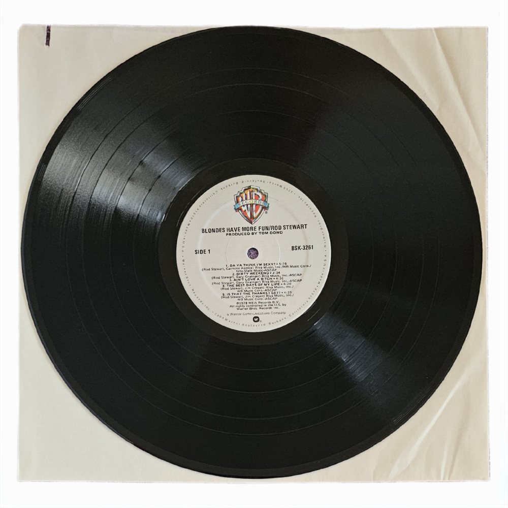 Rod Stewart Blondes Have More Fun 1978 Vinyl Album - Picture 2 of 5